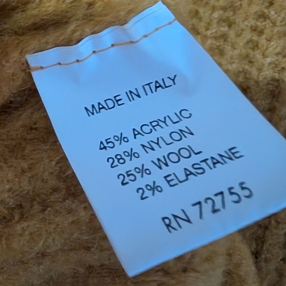 Made in Italy  wool Sweater - Picture 6 of 7